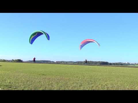 Treinamento de controle e inflagem de vela