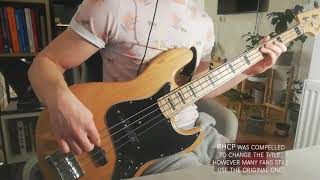 Red Hot Chili Peppers - Secret Song Inside aka Party On Your Pussy (BASS COVER)