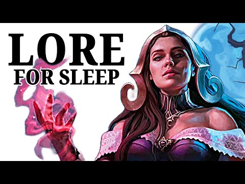 MTG Lore For Sleep | Your Life as The Strongest Necromancer (Liliana Vess)