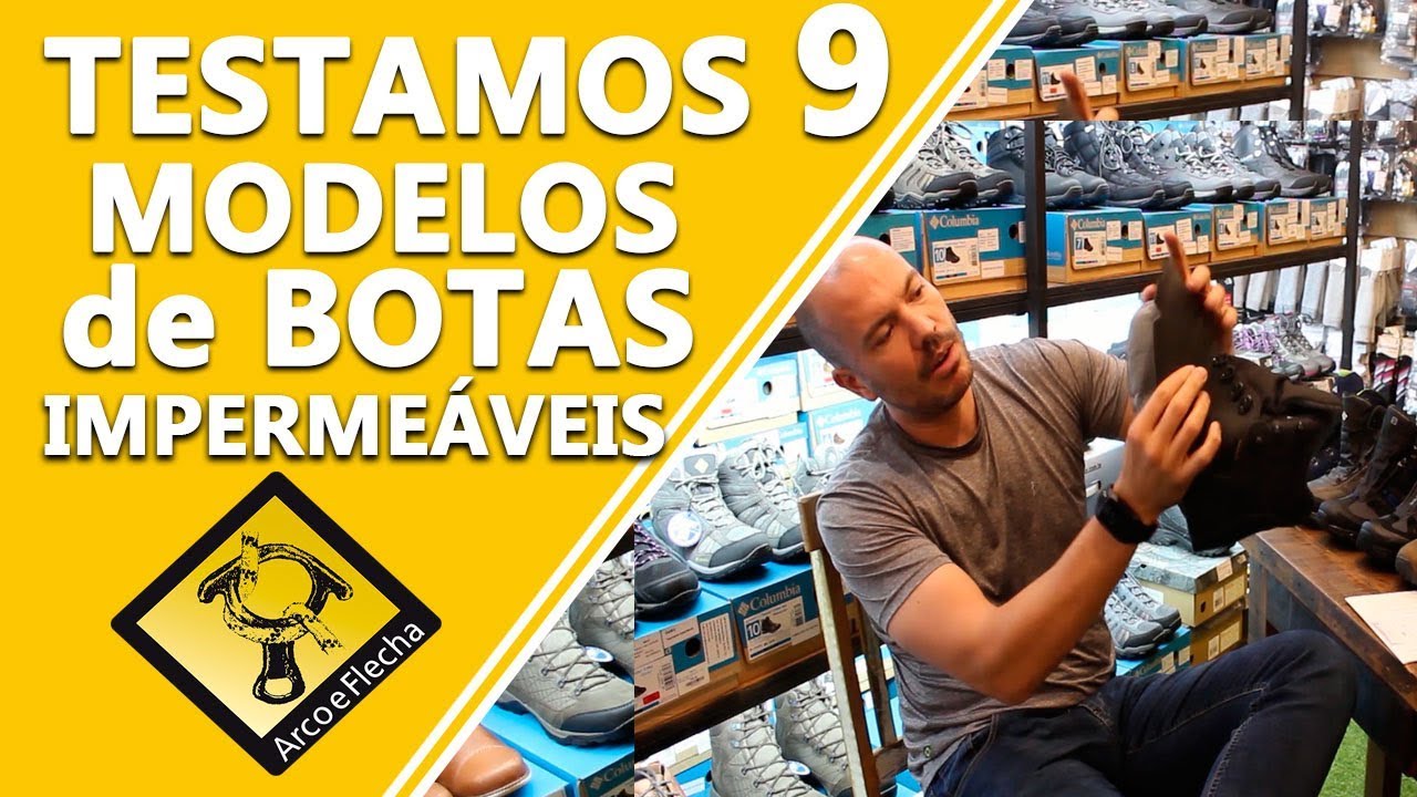 Teste de Algumas Botas Impermeáveis Dachstein / Salomon / Columbia / Vento / Snake / North Face