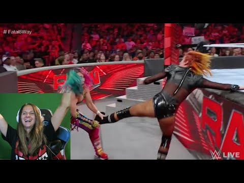 WWE Raw Women's Fatal 5 Way 6/20/22