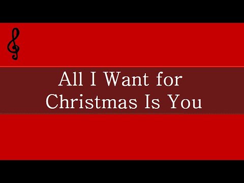 Cello Play Along -All I Want for Christmas Is You - Mariah Carey - Sheet music