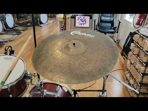 (SOLD) Cymbals - (Used) Bosphorus 22" Turk Thin Ride