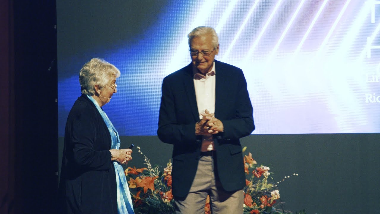 Linda Smith And Rich Schmelke on stage