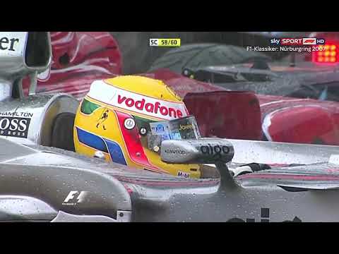 Regenchaos auf dem Nürburgring - Formel 1 Grand Prix 2007