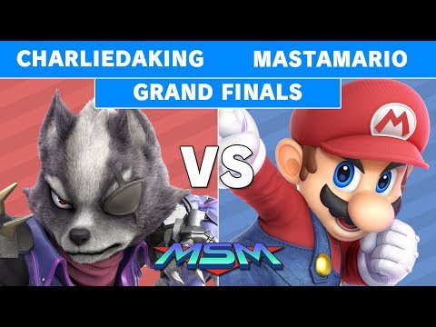 MSM 199 - Charliedaking (Wolf) Vs POW | Mastamario (Mario) Grand Finals - Smash Ultimate