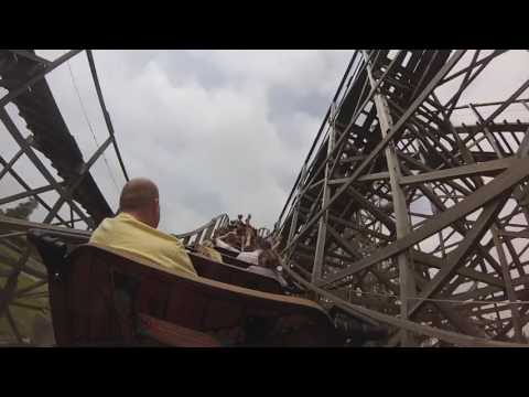 Troy wooden rollercoaster at Toverland, Netherlands
