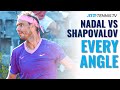 Rafael Nadal vs Denis Shapovalov: All The Angles | Rome 2021 Highlights