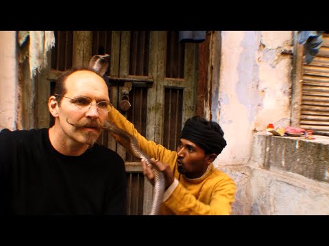 Thom with the Cobra in Delhi