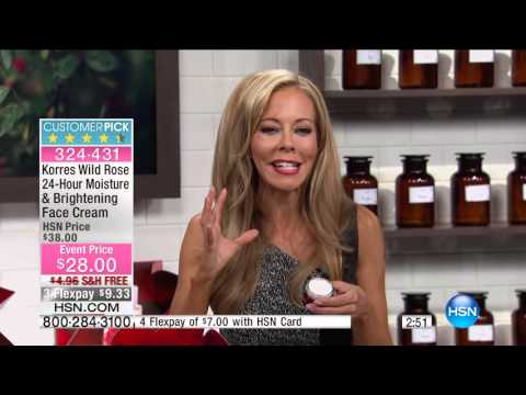 Korres Wild Rose 24Hour Moisture and Brightening Face Cr...