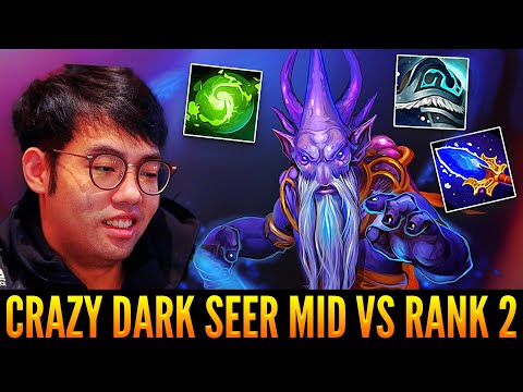 👉 SOMNUS (MAYBE) With Crazy And Unexpected Dark Seer Pick For Mid Vs TOP 2 MMR Tinker - What A Game!
