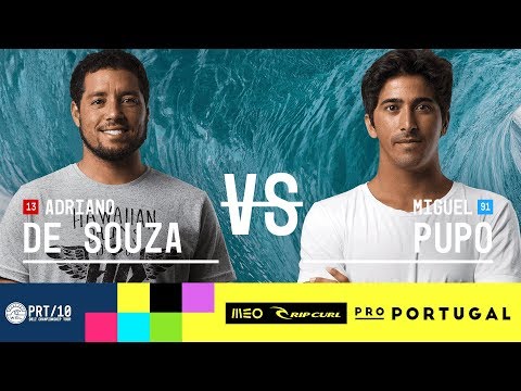 Adriano de Souza vs. Miguel Pupo - Round Three, Heat 10 - MEO Rip Curl Pro Portugal 2017