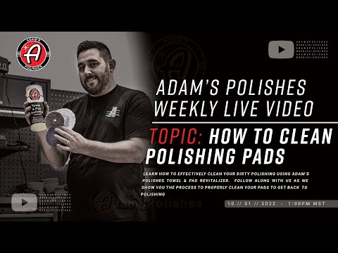 How To Clean and Take Care of Your Polishing Pads and Applicators