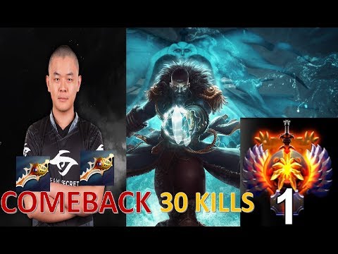 Secret.MidOne Rank 1 Kunkka | 2 Divine Rapier Comeback
