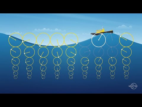 Oceanography: How wave orbital velocities attenuate with depth