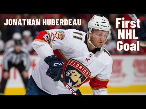 Jonathan Huberdeau #11 (Florida Panthers) first NHL goal Jan 19, 2013 (Classic NHL)