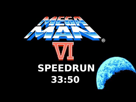 Mega Man 6 Speedrun in 33:50