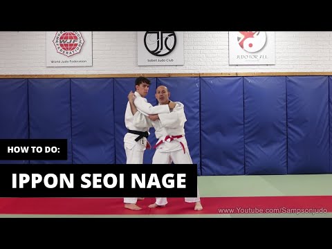 How to do Ippon Seoi Nage