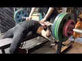 벤치 프레스 120KG 1rm 도전!!