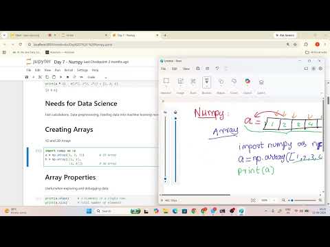 Day 7 Numpy Complete Tutorial Array Creation Statistics Linear Algebra In Python