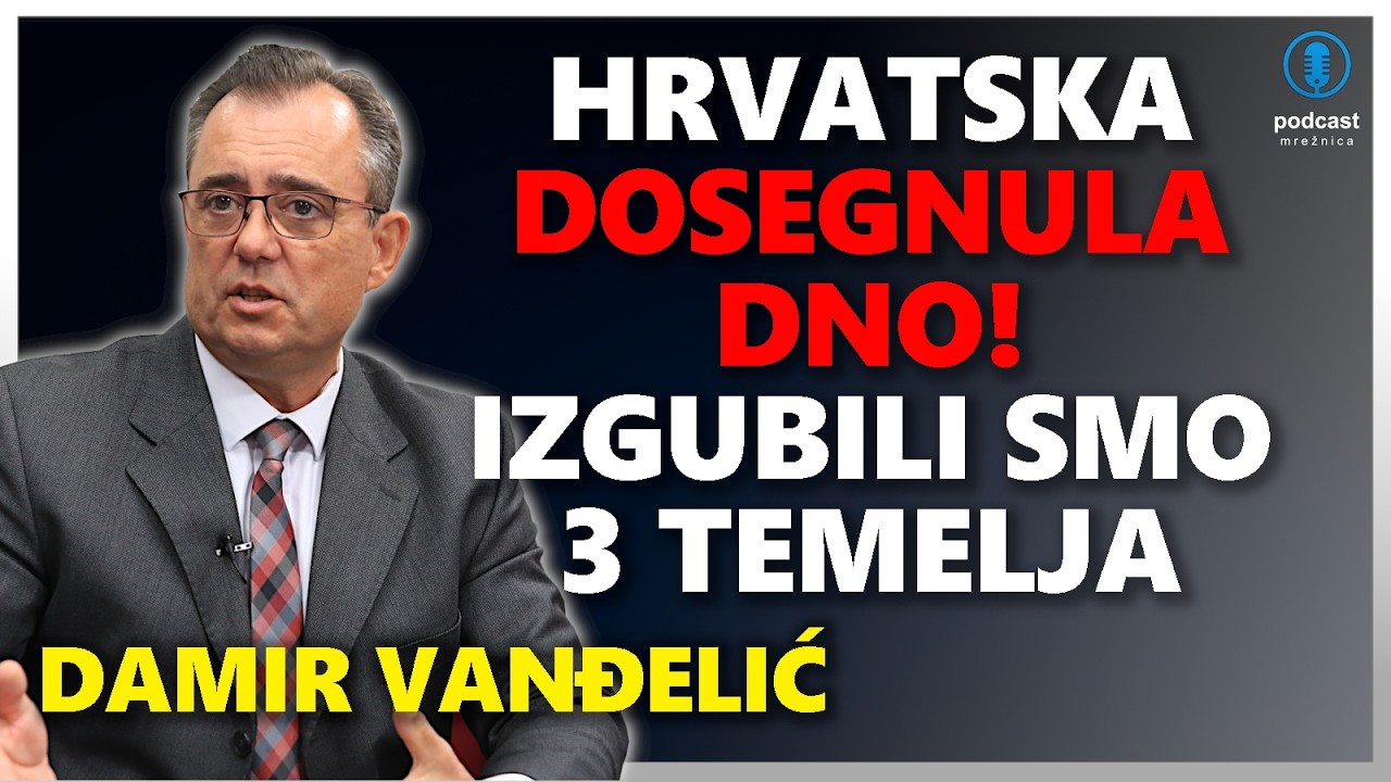 PODCAST MREŽNICA-Vanđelić: Sljedeći izbori u Hrvatskoj borba za NEODLAZAK u zatvor, a ne za bolju RH