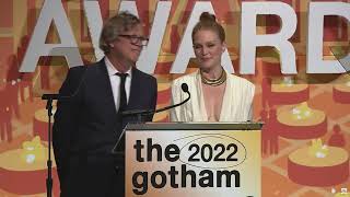 Alberto Barbera Receives an Impact Salute for the Venice Film Festival at the 2022 Gotham Awards