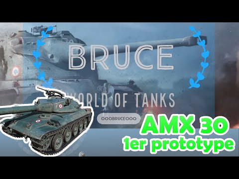 AMX 30 | How to play medium tanks | World of Tanks with BRUCE | WoT Reviews and Gameplay