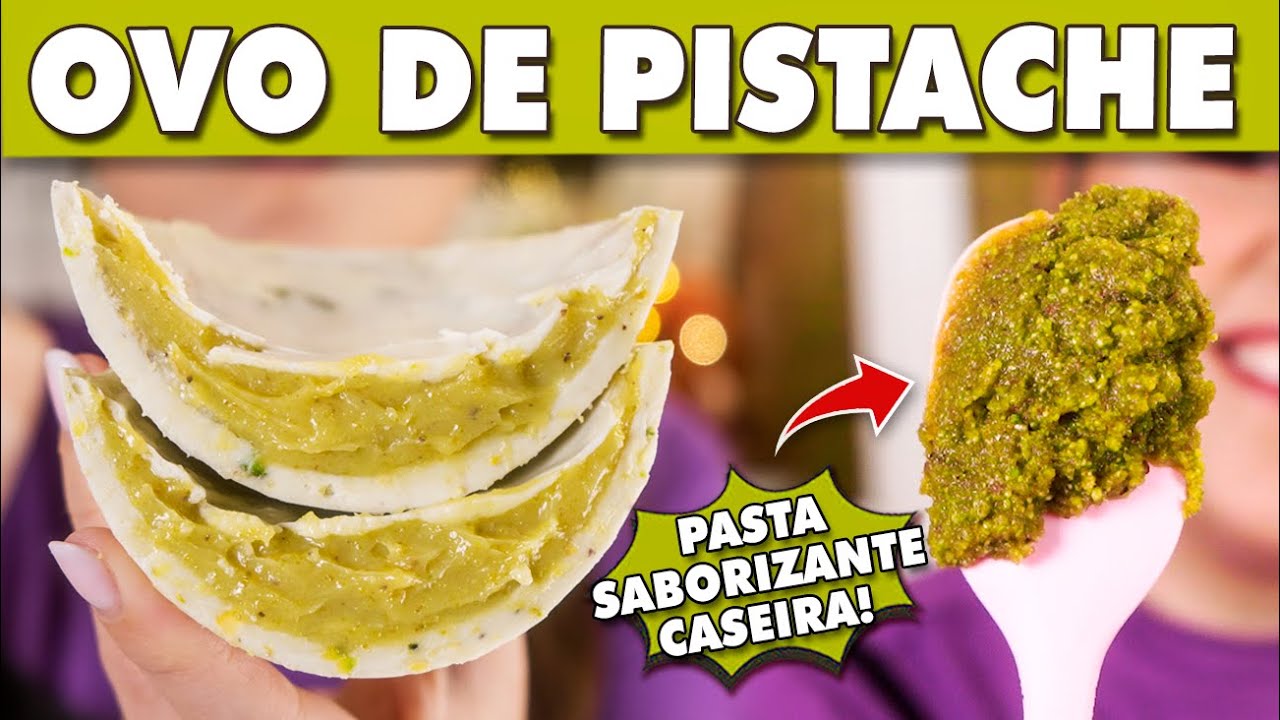 OVO DE PISTACHE - a maior tendência dessa Páscoa! | Tábata Romero