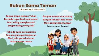 Download lagu Lyrics of the song 'Rukun Sama Teman' mp3 Download lagu Lyrics of the song 'Rukun Sama Teman' mp3