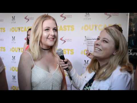 Mahkenna Tyson Interview at The Outcasts Movie Premiere