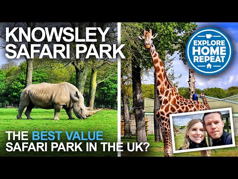 Knowsley Safari Park | Zoo Review & Full Tour | UK Travel Vlog