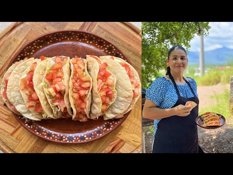 Tacos Dorados y Sopa Calduda - Receta  Sonorense Tradicional