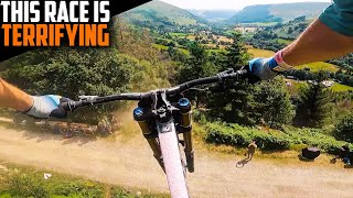 RIDING THE INSANE NEW JUMPS ON THE RED BULL HARDLINE COURSE!!