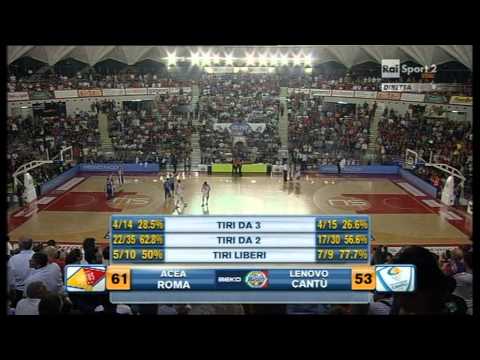 Virtus Acea Roma - Lenovo Cantu semifinale №7 2nd half
