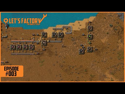 Let's Factory Factorio EP3 - Jankiest Factory in the world