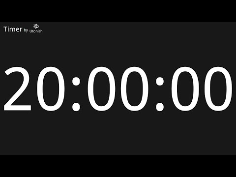 20 Hour Countdown Timer
