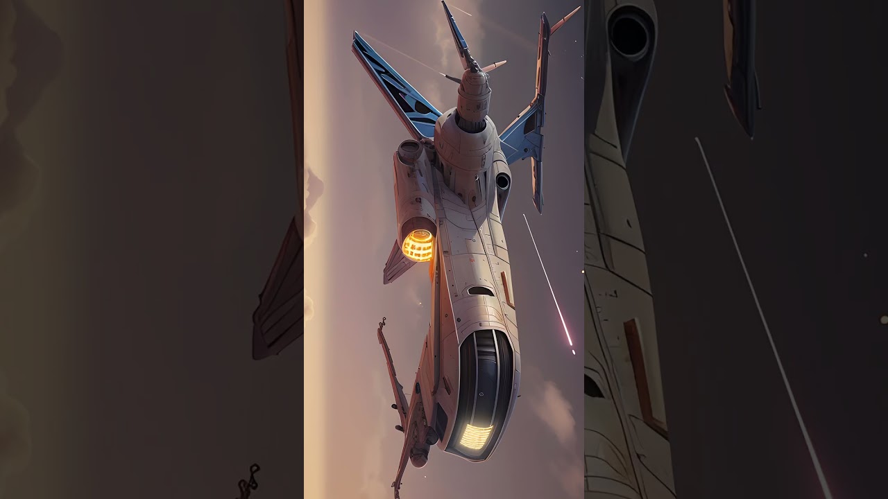 Using Stable Diffusion to create multiple variations of spaceship #stablediffusion #ai #aiart