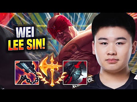 WEI PERFECT GAME WITH LEE SIN! - RNG Wei Plays Lee Sin Jungle vs Viego! | Season 2022