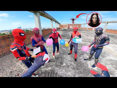 What Happened To Spider Man Red’s Birthday Against the Serbian Dancing Lady (Action POV Story)