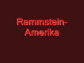 Rammstein Amerika Pitch Changed