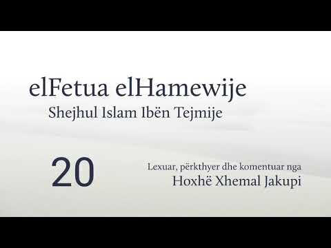 20. elFetua elHamewije - Hoxhë Xhemal Jakupi