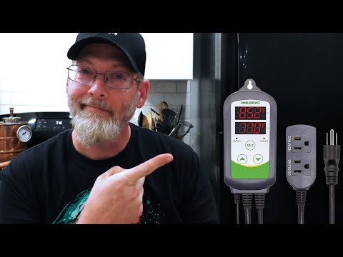 Part of a video titled How To Use an INKBIRD ITC-308 Temperature Controller ... - YouTube
