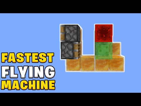 Fastest flying machine for Minecraft 1.21