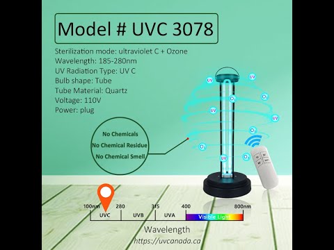 KERRO Germicidal Quartz UV Ultraviolet Lamp With Ozone