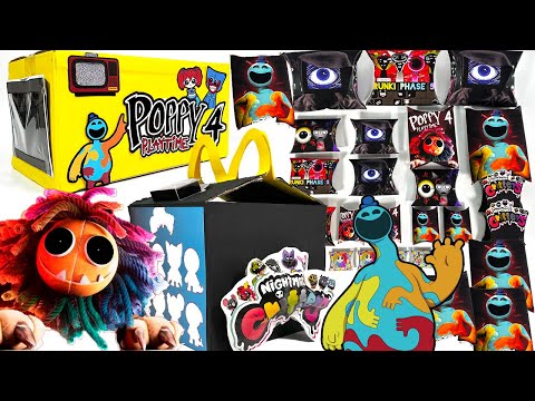 Making Poppy Playtime ALL Chapter 4 MYSTERY BOX BLIND Bag unboxing!😱（+ Nightmare Critters Squishy)