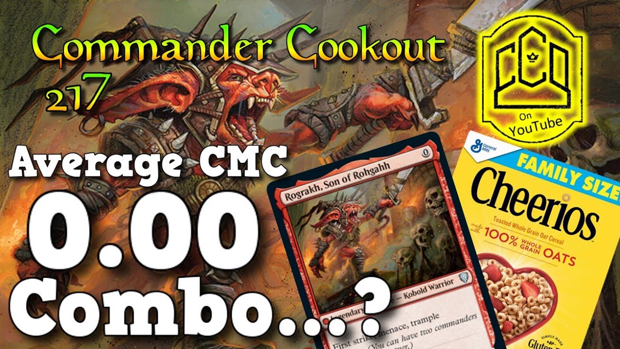 Rograkh, Son of Rohgahh - Average CMC 0.00 - Combo| EDH | MtG | CCO Podcast, Ep 217
