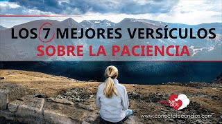 🕰️ Los 7 Mejores Versículos sobre la Paciencia 🔴 Pasajes Bíblicos con Audio y Letra Reina Valera