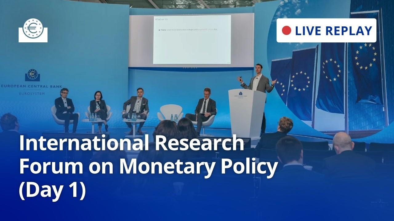Live - The International Research Forum on Monetary Policy (Day 1)