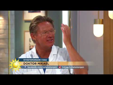 Första dagen efter semestern - så nöjd är Doktor Mikael med sin bränna - Nyhetsmorgon (TV4)