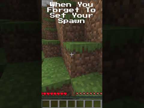 EPIC FAIL: Forget to Set Spawn in Minecraft